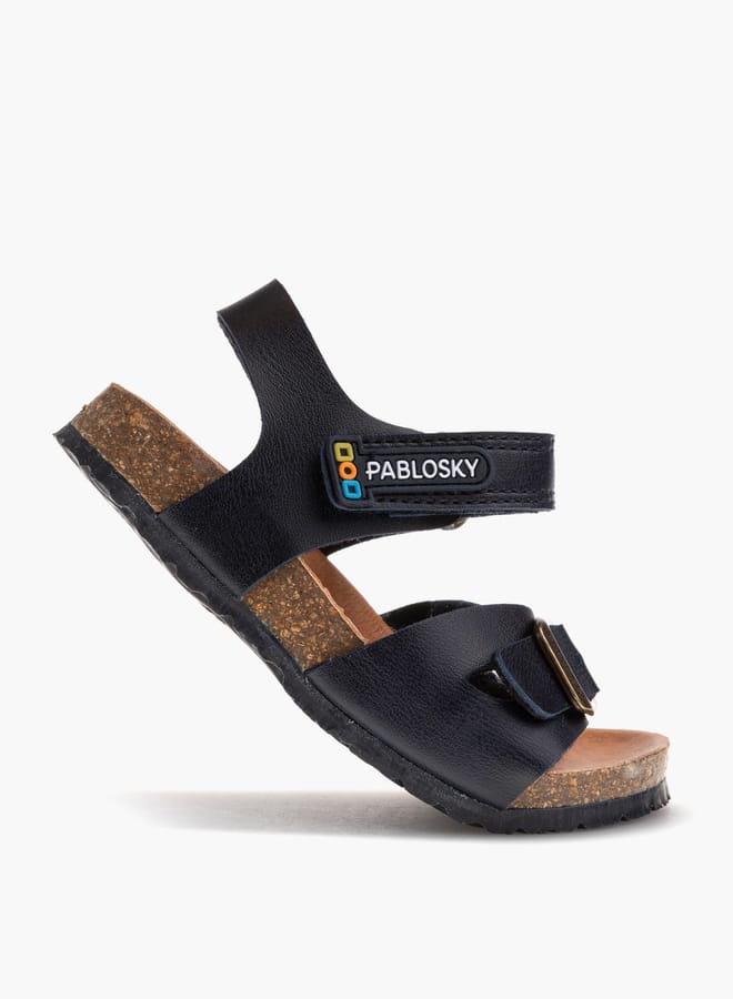 Pablosky Boys Sandals With Buckle Accent And Hook & Loop Closure - Image 5
