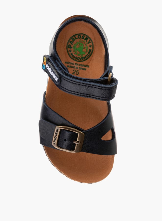 Pablosky Boys Sandals With Buckle Accent And Hook & Loop Closure - Image 4