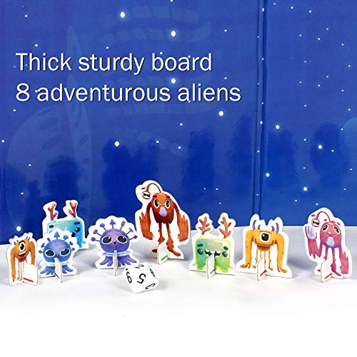 Logic Roots Cloud Hoppers Addition and Subtraction Game - Fun Math Board Game for 6-8 Year Olds, Easy to Play Educational Game for Kids at Home, Perfect STEM Toy Gift for Girls & Boys, Grade 1 & Up - Image 4