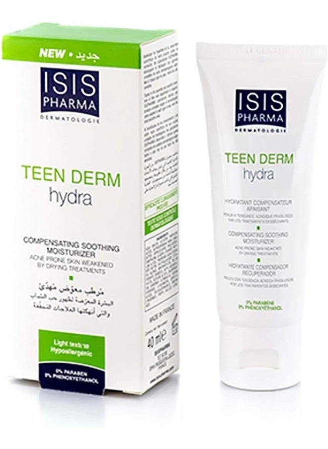 ISIS PHARMA - ISIS Pharma Teen Derm Hydra Compensating Soothing Moisturizer 40ml - Image 1