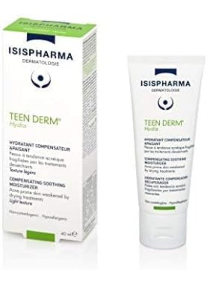 ISIS PHARMA - ISIS Pharma Teen Derm Hydra Compensating Soothing Moisturizer 40ml - Image 1