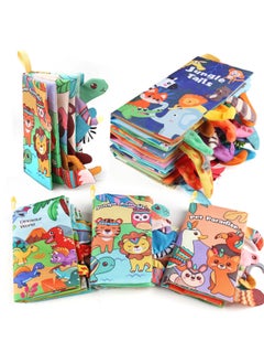 Generic Source Manufacturers 21 0-3 Year Old Baby Cloth Book Animal Tail Cloth Book Early Education Ha Ha Mirror Desk Calendar Cloth Book Toys-Color:056-11 Flight Tear-off Book (with 6 Accessories) 33g-Specifications:Our Supports Labeling  - Image 3