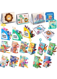 Generic Source Manufacturers 21 0-3 Year Old Baby Cloth Book Animal Tail Cloth Book Early Education Ha Ha Mirror Desk Calendar Cloth Book Toys-Color:056-11 Flight Tear-off Book (with 6 Accessories) 33g-Specifications:Our Supports Labeling  - Image 2