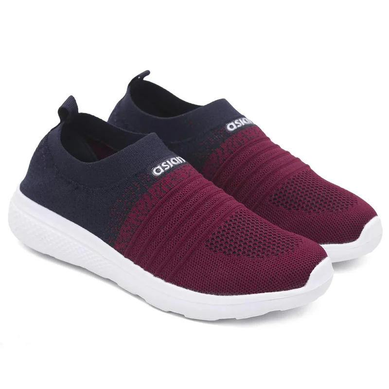 Asian ASIAN Women's Slip-On Sports Shoes in Navy
