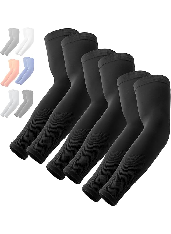 PROMASS UV Sun Protection Arm Sleeves - Compression Arm Sleeve, UV Arm Sleeves Men, Women - Golf Cooling Sleeves - Image 1