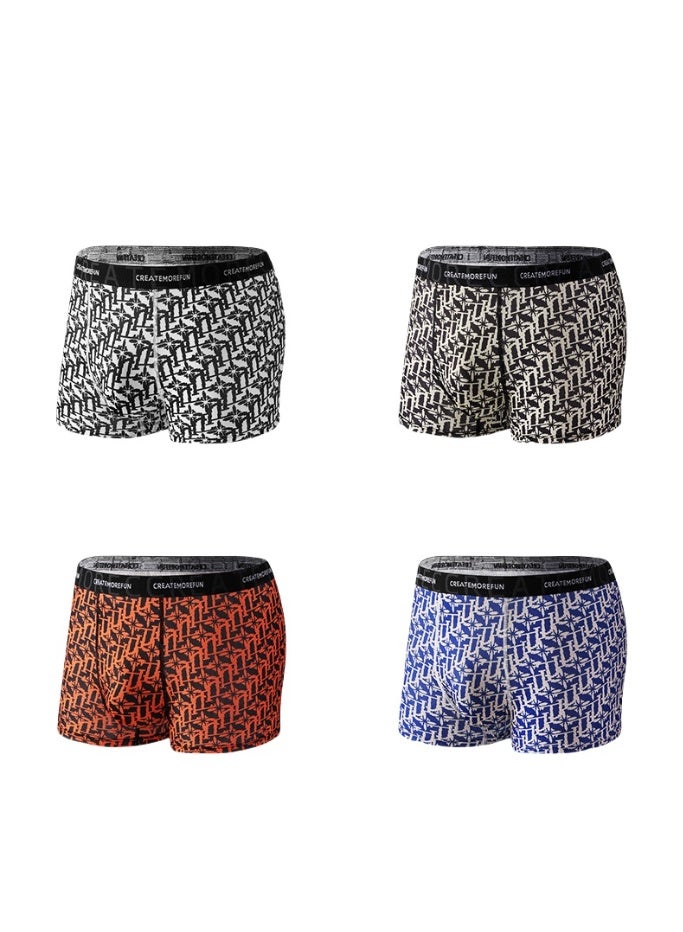 KUYING New Comfortable Skin friendly Breathable Underwear Set of 4  - Image 1