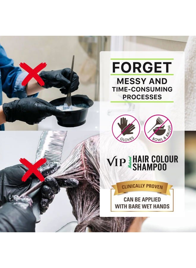 VIP شامبو لون الشعر الطبيعي الأصلي بني 180 مل - Image 2