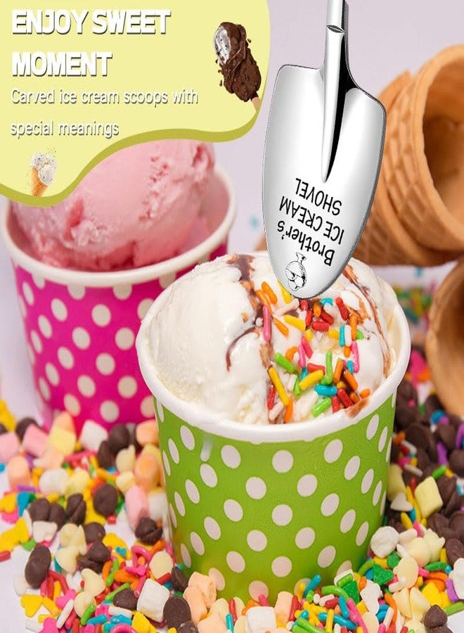 هدايا عيد ميلاد للأخ الصغير، هدايا تخرج للأخ الكبير، مجرفة آيس كريم للأخ، هدية شكر للأخ، ملعقة قهوة، هدايا لمحبي الآيس كريم، هدايا من الأخت للأخ - Image 3