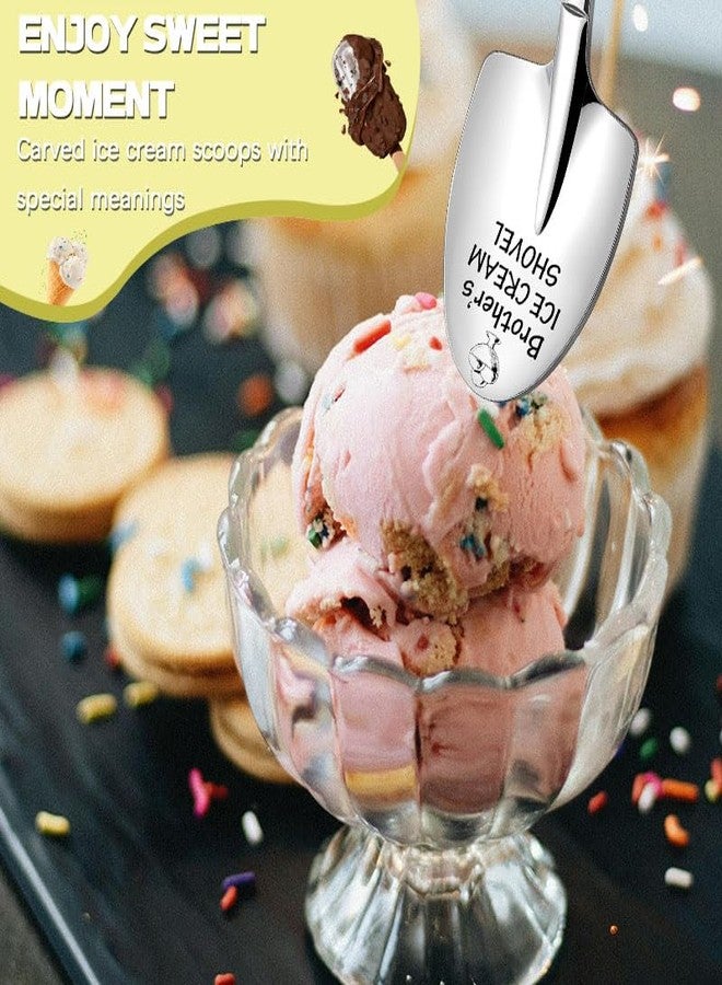 هدايا عيد ميلاد للأخ الصغير، هدايا تخرج للأخ الكبير، مجرفة آيس كريم للأخ، هدية شكر للأخ، ملعقة قهوة، هدايا لمحبي الآيس كريم، هدايا من الأخت للأخ - Image 4