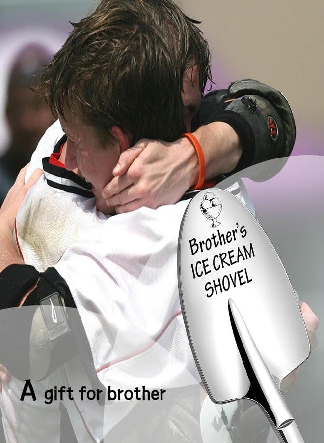 هدايا عيد ميلاد للأخ الصغير، هدايا تخرج للأخ الكبير، مجرفة آيس كريم للأخ، هدية شكر للأخ، ملعقة قهوة، هدايا لمحبي الآيس كريم، هدايا من الأخت للأخ - Image 2