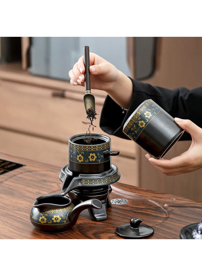 Tangfeng Kung Fu Tea Set, Complete Home Use Set With Automatic Water Boiling, Integrated Tea Tray, Teacups, Teapot, Office Meeting Gift, Housewarming Present - Image 4