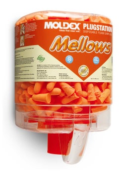 Moldex M6846 Mellows Plugstation, Foam, NRR 30 (250 per Dispenser) 