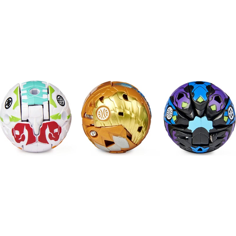 BAKUGAN Bakugan Starter Pack 3-Pack, Fused Pharol x Gillator Ultra, Armored Alliance Collectible Action Figures  - Image 5