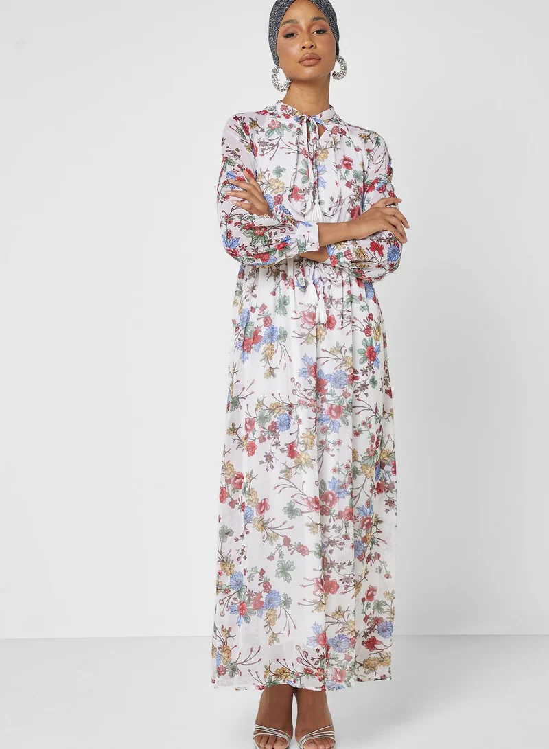 Khizana Floral Printed Dress