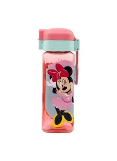STOR Minnie Mouse Ecozen Leak-Proof Water Bottle Pink and Blue 550 ml  - Image 1