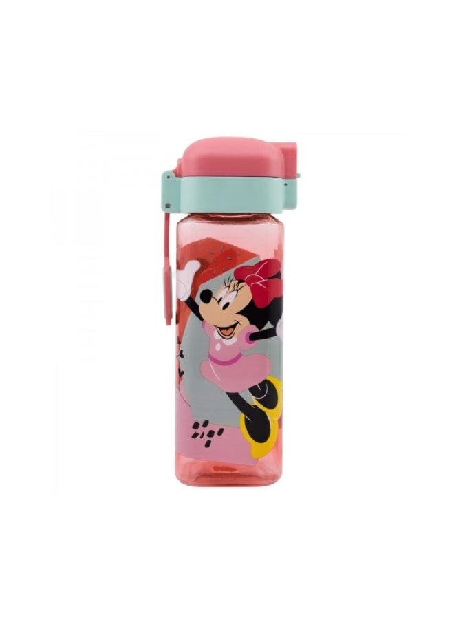 STOR Minnie Mouse Ecozen Leak-Proof Water Bottle Pink and Blue 550 ml  - Image 2