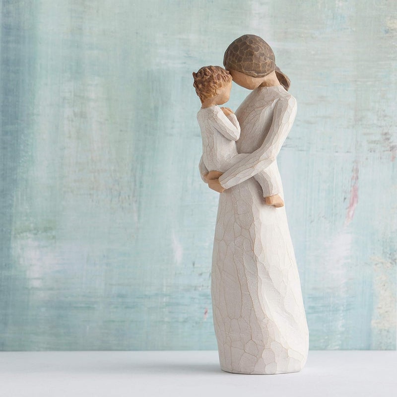 Willow Tree Tenderness Figurine - Hand-Painted Resin Sculpture Celebrating Motherhood - Image 4