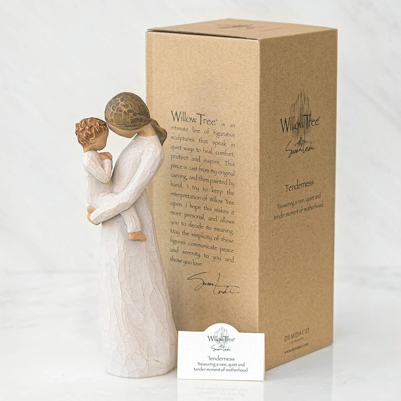 Willow Tree Tenderness Figurine - Hand-Painted Resin Sculpture Celebrating Motherhood - Image 5