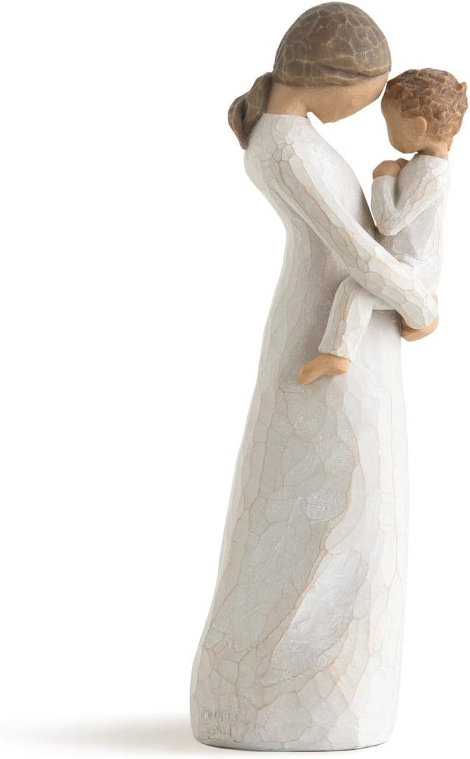 Willow Tree Tenderness Figurine - Hand-Painted Resin Sculpture Celebrating Motherhood - Image 1
