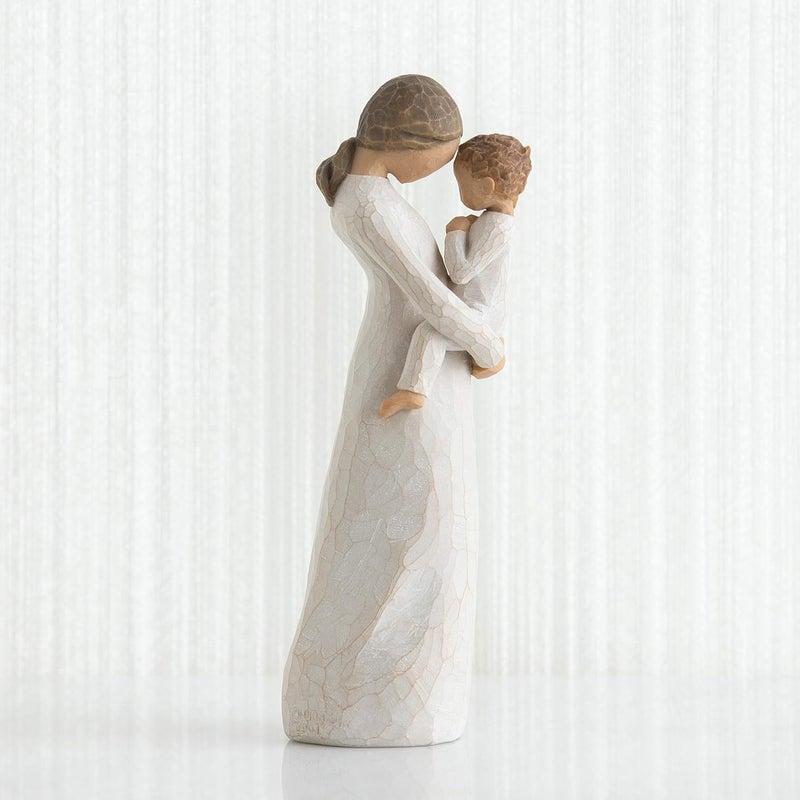 Willow Tree Tenderness Figurine - Hand-Painted Resin Sculpture Celebrating Motherhood - Image 2