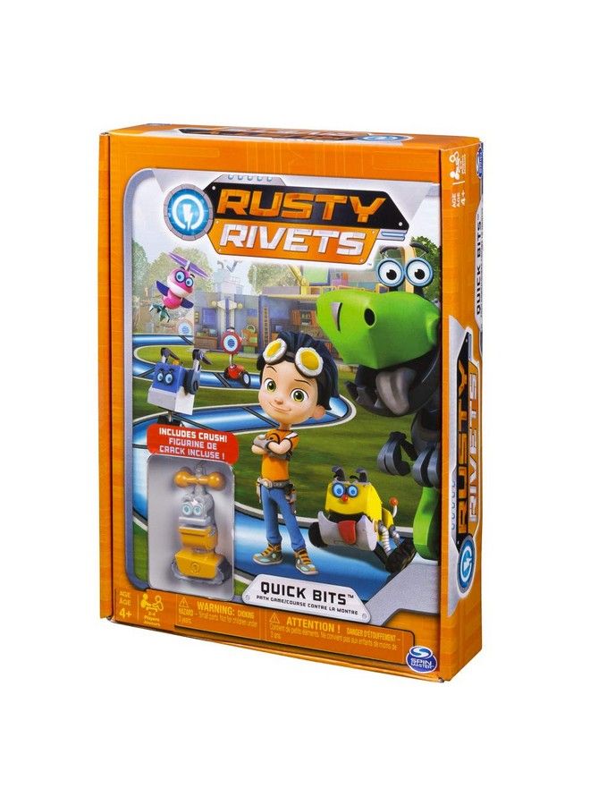 Spin Master Games Rusty Rivets Quick Bits Path Game Board Game With Crush Figure - Image 2