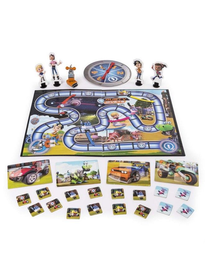 Spin Master Games Rusty Rivets Quick Bits Path Game Board Game With Crush Figure - Image 3