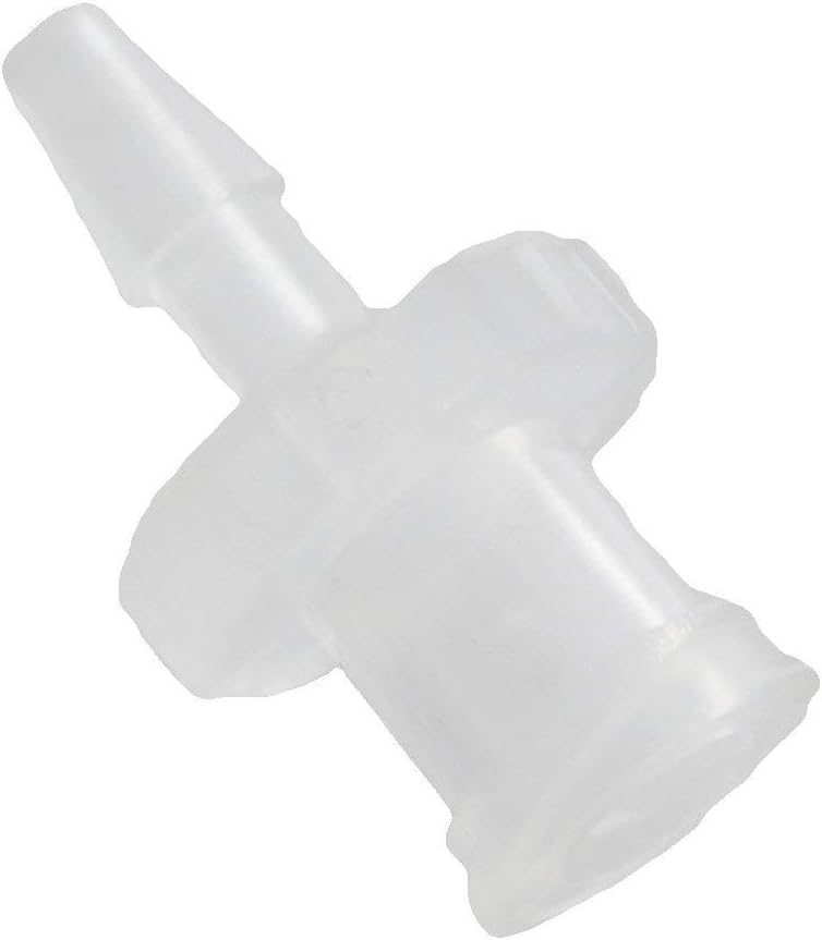 BleedZone Female Luer Lock Connector - 3/32" Hose Barb Fittings PP Polypropylene Hose, 25x Luer Lock Adapter for Laboratory Equipment, Luer Lock Syringe, Female Hose Connector, Luer Hose Barb Adapter - Image 1