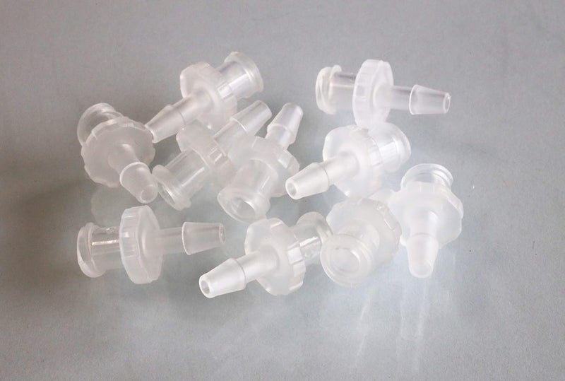 BleedZone Female Luer Lock Connector - 3/32" Hose Barb Fittings PP Polypropylene Hose, 25x Luer Lock Adapter for Laboratory Equipment, Luer Lock Syringe, Female Hose Connector, Luer Hose Barb Adapter - Image 2