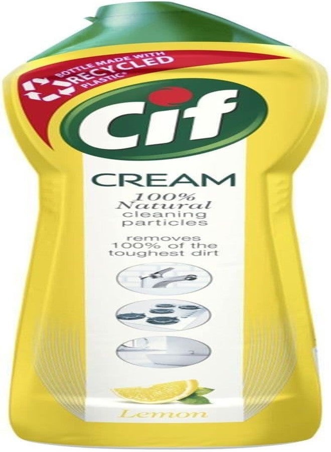 Cif Cream Lemon 500 Ml (pack Of 4) - Image 2