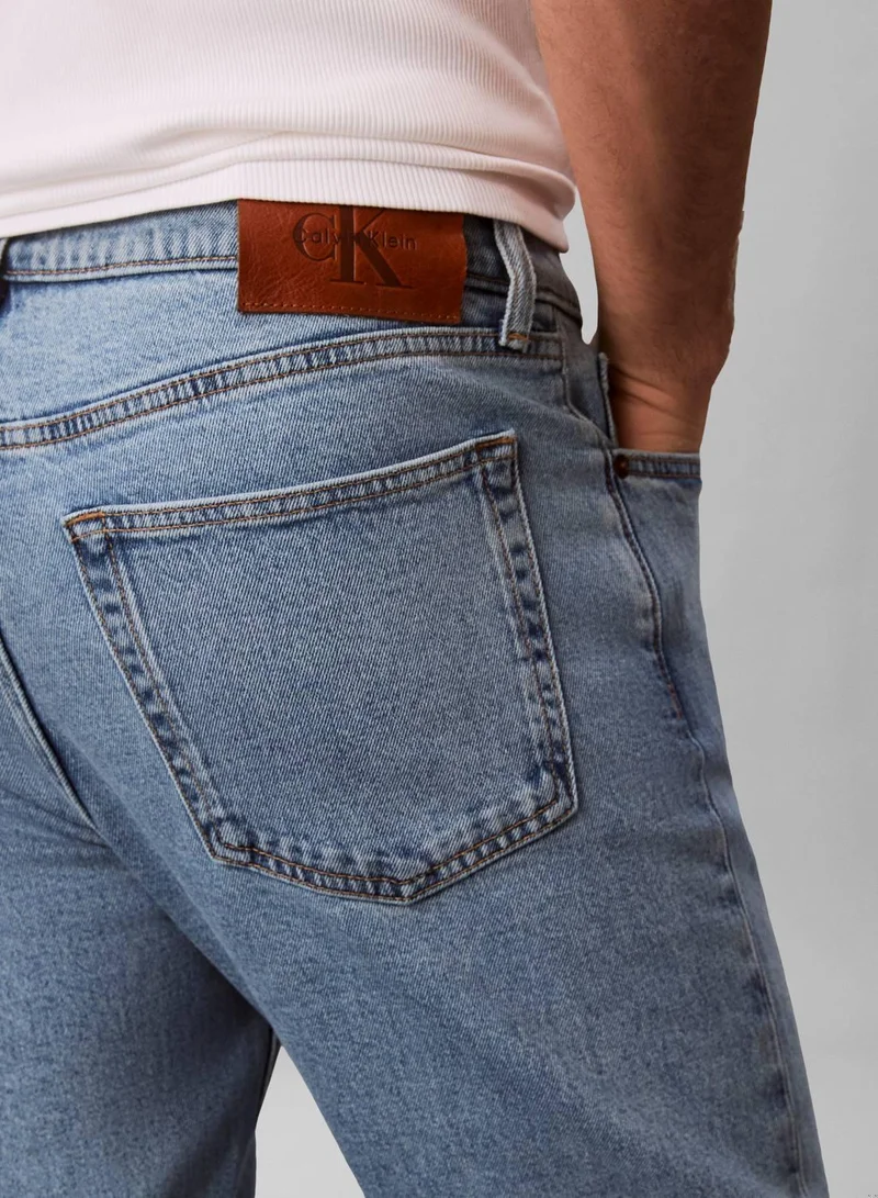 Calvin Klein Jeans ADAM LT STONE Standard Straight Fit Jeans for Men | Best Price UAE
