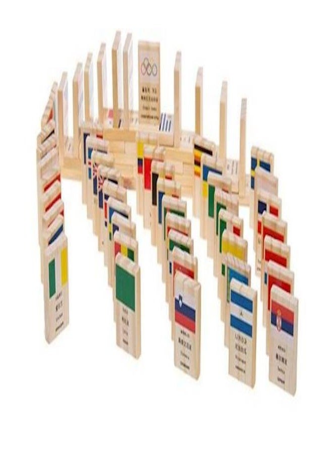 National Flag Domino Children' S Educational Toys - Image 5