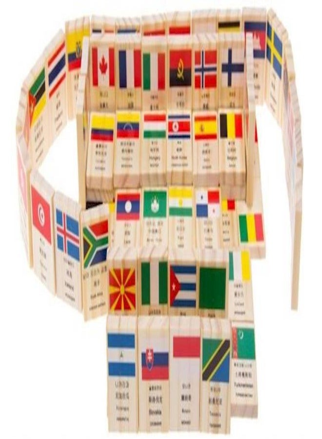 National Flag Domino Children' S Educational Toys - Image 3