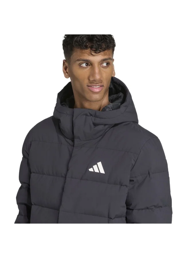 Adidas Helionic Hd Jkt Black Jacket (Down) Jackets For Men