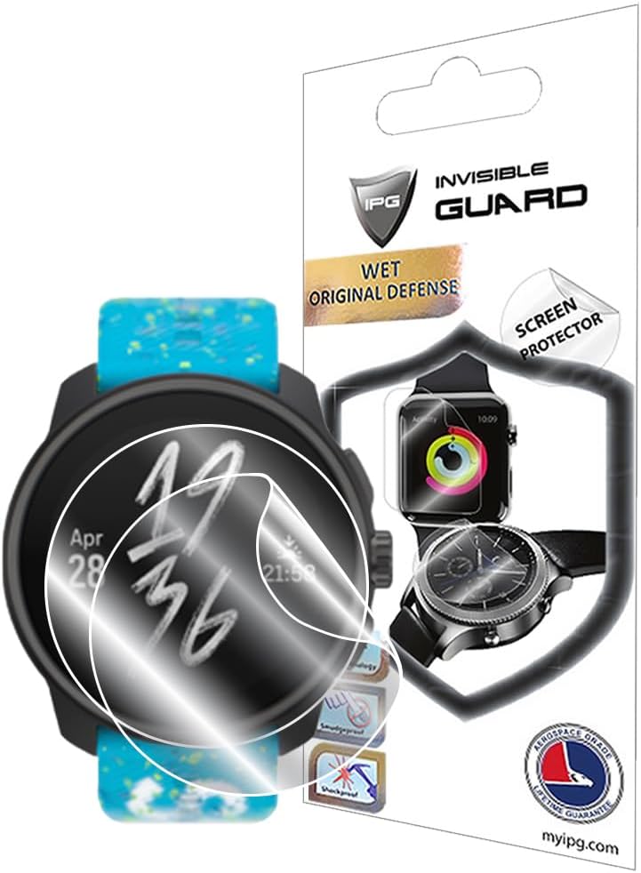IPG for SUUNTO Race S GPS Spor Watch Hydrogel Screen Protector 2 Units Invisible HD Clear Film Anti Scratch GuardSmoothSelfHealingBubble Free for Race S - Image 1