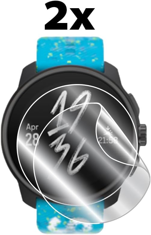 IPG for SUUNTO Race S GPS Spor Watch Hydrogel Screen Protector 2 Units Invisible HD Clear Film Anti Scratch GuardSmoothSelfHealingBubble Free for Race S - Image 2