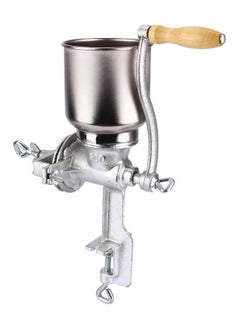 Manual Grain Grinder, Table Clamp Manual Corn Grain Mill, Cast Iron Grinder, Crank, for Grinding Nut Spice Wheat Coffee Home Kitchen Commercial Use Grinder