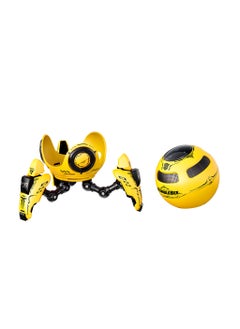 TRANSFORMERS TF-Y17 Adjustable Speaker Stand – Durable & Modern Look - Yellow  - Image 4
