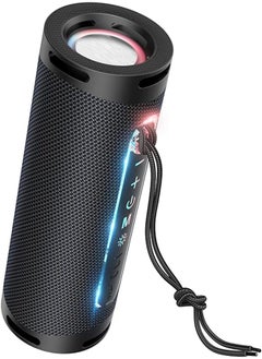 Hoco Hoco HC9 - Dazzling Pulse Sports Wireless Speaker, Bluetooth V5.1, Battery Capacity: 1800mAh, Music Time Up To: 5 Hours, Support Bluetooth, TF card, USB flash drive, AUX, TWS - Black 