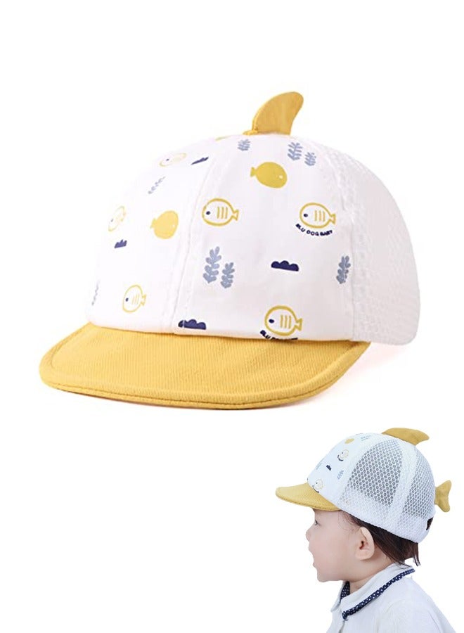 Baby Cap Kids Sun Hat Cute Cartoon Caps Spring Summer - Image 1