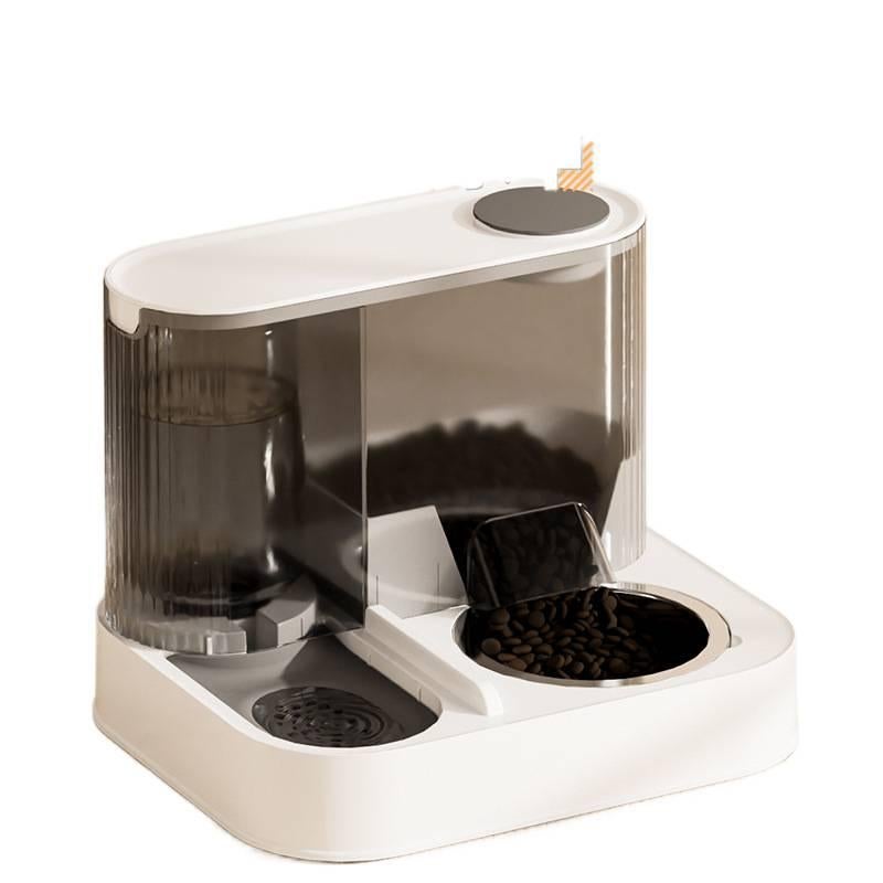Automatic Feeder Stainless Steel Pet Bowl with Feeding Accessory Pet Food Bowl Routine Feeding Home Use - Image 2
