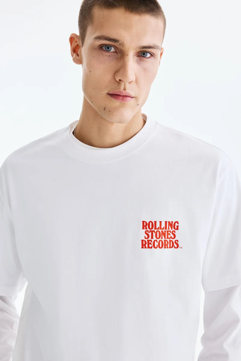 H&M  Relaxed Fit T-shirt for Men | Best Price UAE