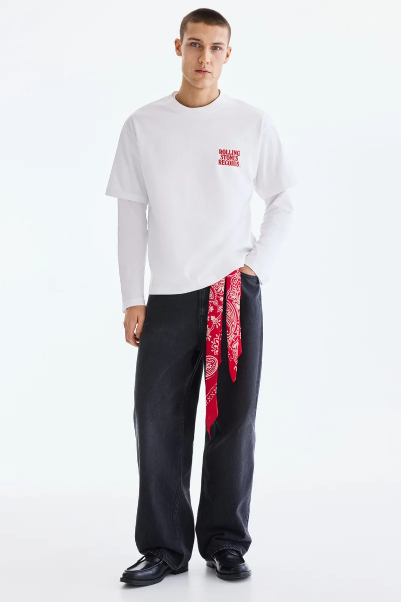 H&M  Relaxed Fit T-shirt for Men | Best Price UAE