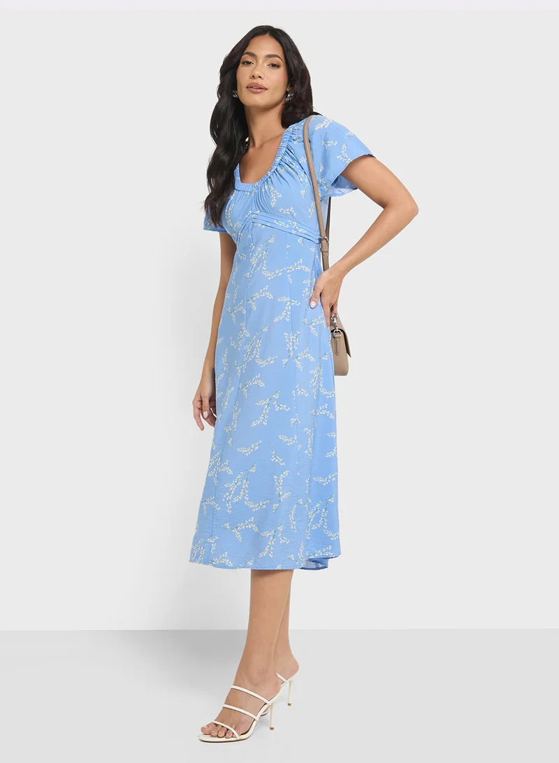 French Connection Floral Print Dress