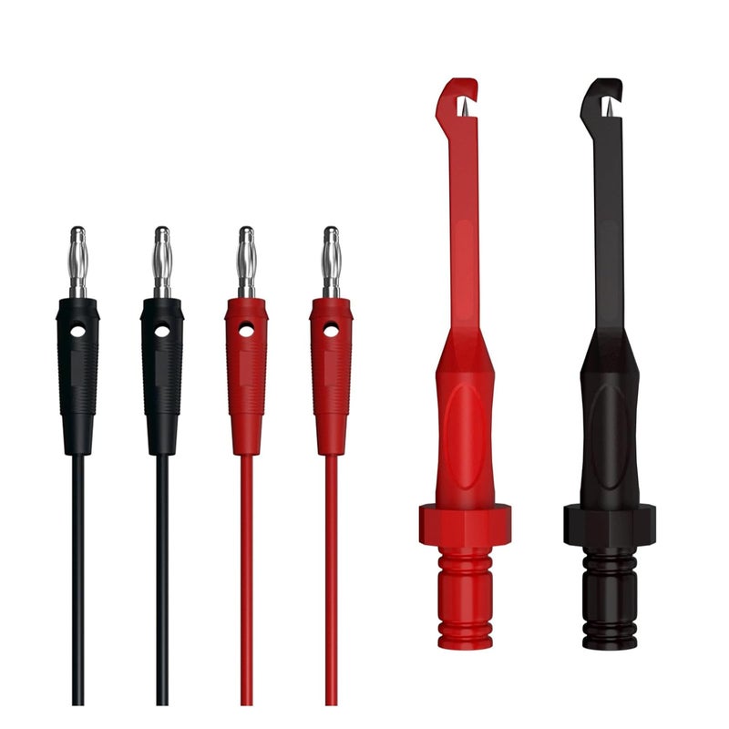 Insulated Automotive Test Clip Hook For Multimeter Oscilloscope Under 4mm Cable Diameter - Image 3