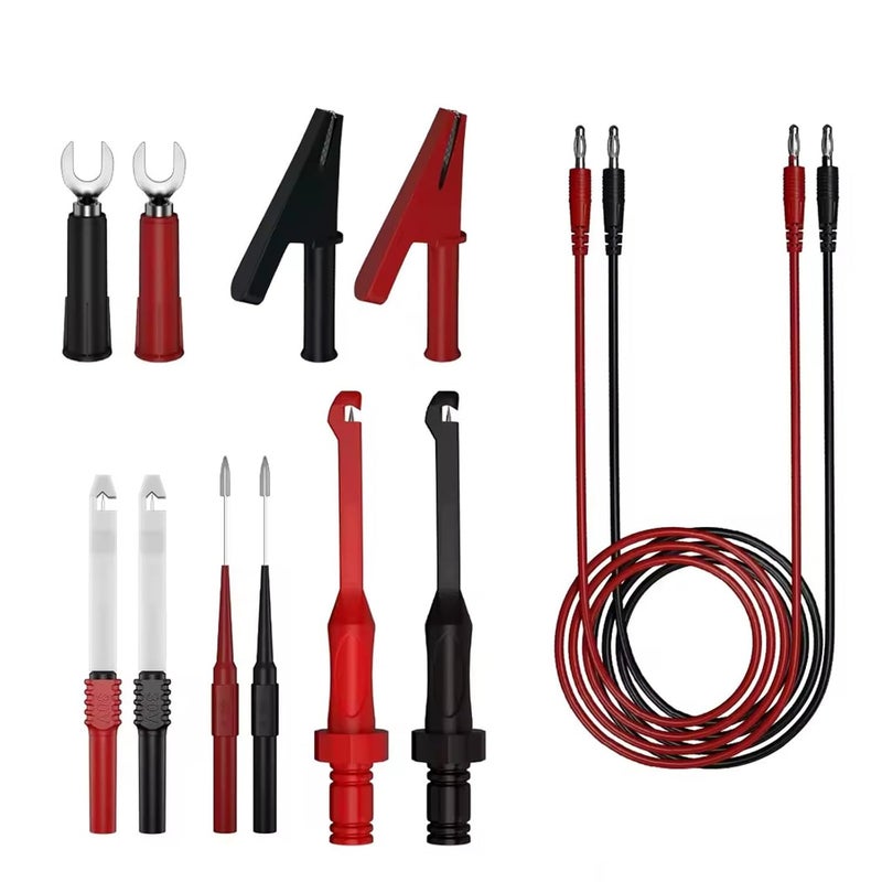 Insulated Automotive Test Clip Hook For Multimeter Oscilloscope Under 4mm Cable Diameter - Image 5