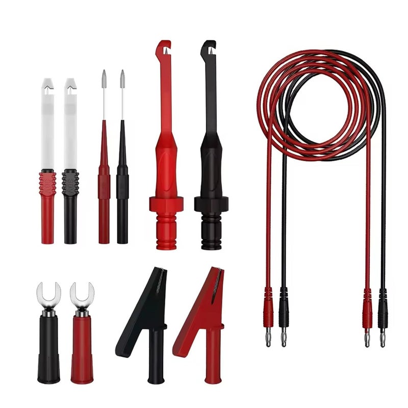 Insulated Automotive Test Clip Hook For Multimeter Oscilloscope Under 4mm Cable Diameter - Image 2