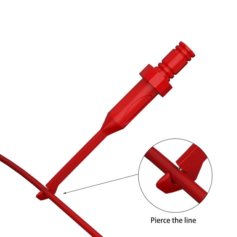 Insulated Automotive Test Clip Hook For Multimeter Oscilloscope Under 4mm Cable Diameter - Image 4