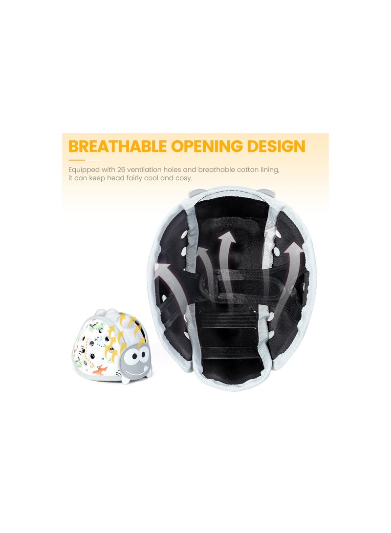 Baby Safety Helmet, Breathable Baby Head Protector for Crawling and Walking, Infant Soft Helmet, Anti-Collision, Ultra-Lightweight, Expandable and Adjustable Age 6m-24m, Tested and Certified - Image 2