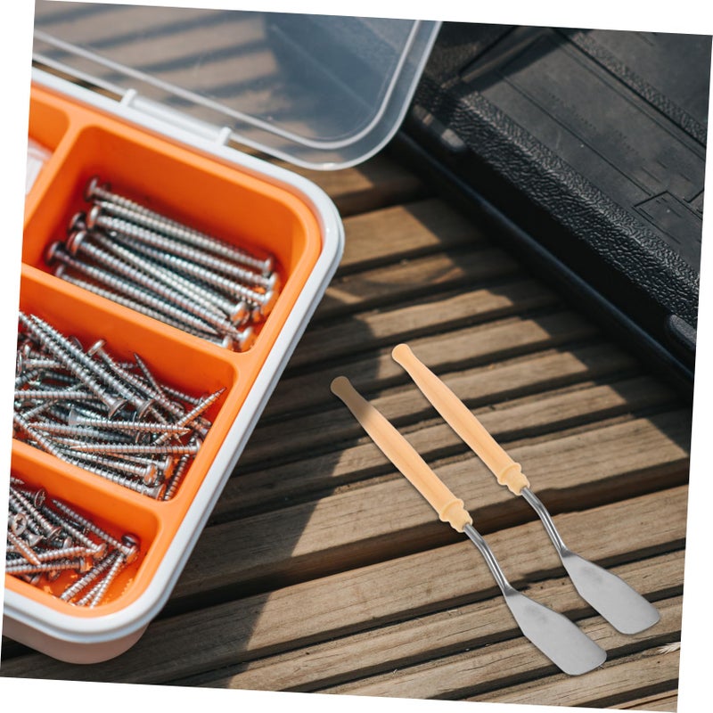 2Pcs Portable Printer Cleaning Tool Metal Shovel and Removal Kit for Printing Pen Maintenance - Image 4