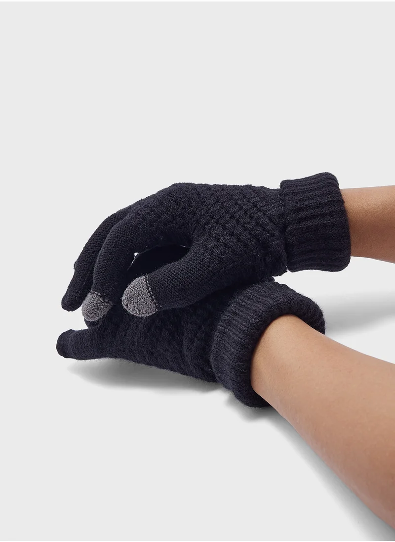 Seventy Five Knitted Touchscreen Gloves